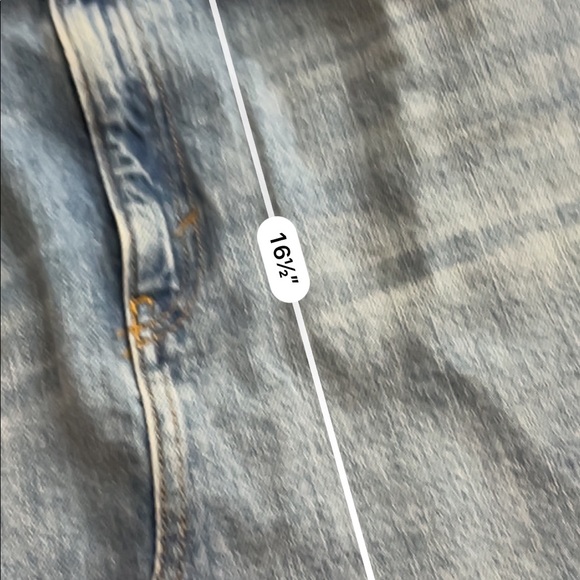 Topshop raw hem denim mini skirt - Picture 4 of 4